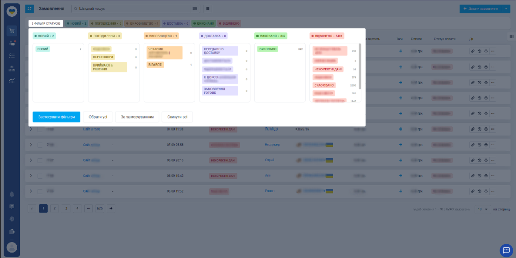 Проект миграции с amoCRM на KeyCRM для сервиса по ремонту и обслуживанию подушек безопасности