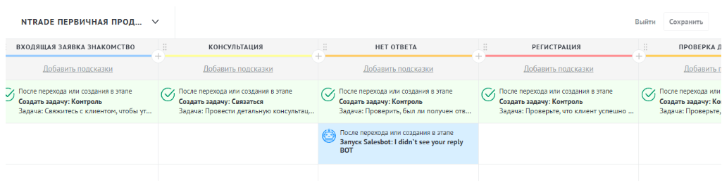 Внедрение CRM системы для трейдеров, бинарные опционы