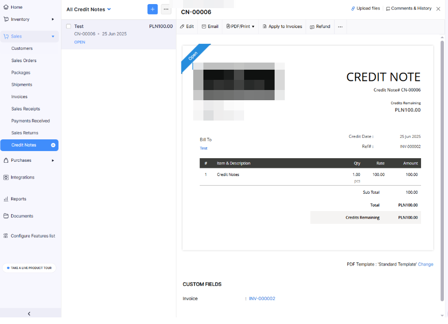 Внедрение Zoho для производителя декора и отделочных материалов