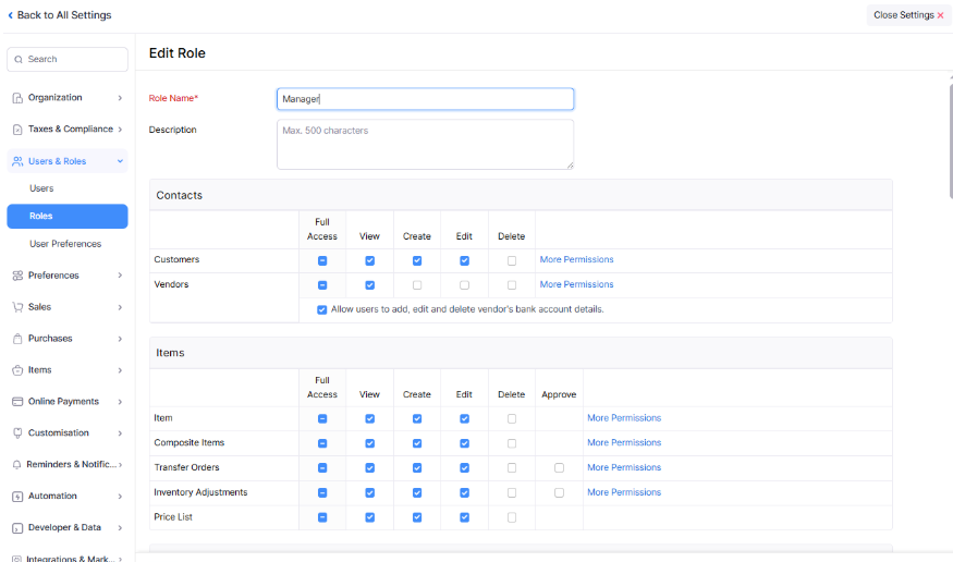 Внедрение Zoho для производителя декора и отделочных материалов