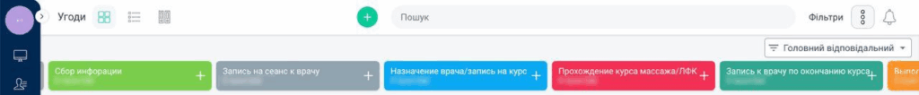 Впровадження KeepinCRM для реабілітаційного центру