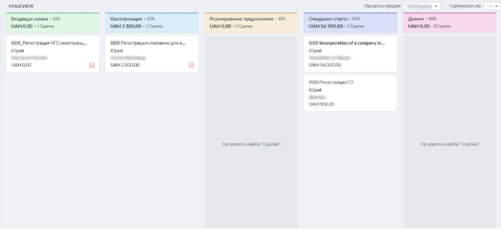 Проєкт міграції з amoCRM на Zoho CRM для юридичної компанії