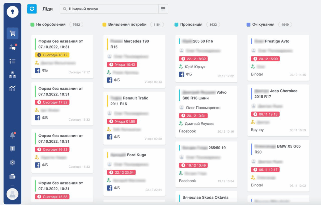 Впровадження KeyCRM для компанії з продажу дисків та шин з Німеччини