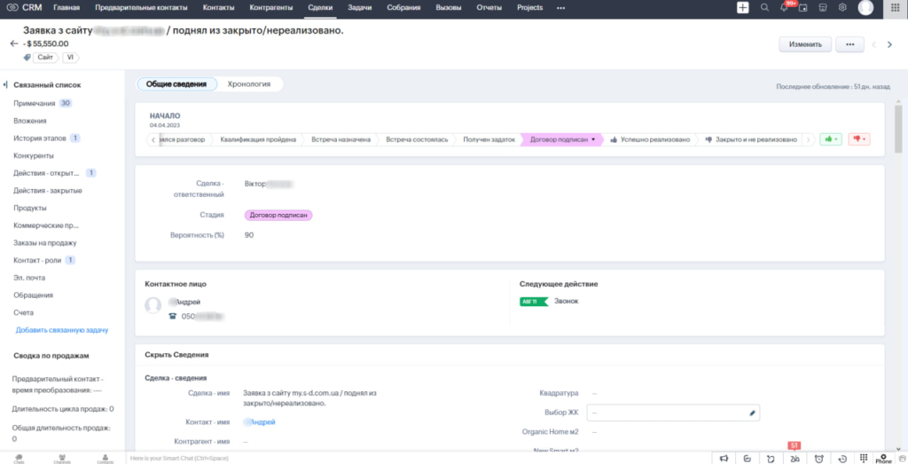 Міграція на Zoho CRM для будівельної компанії