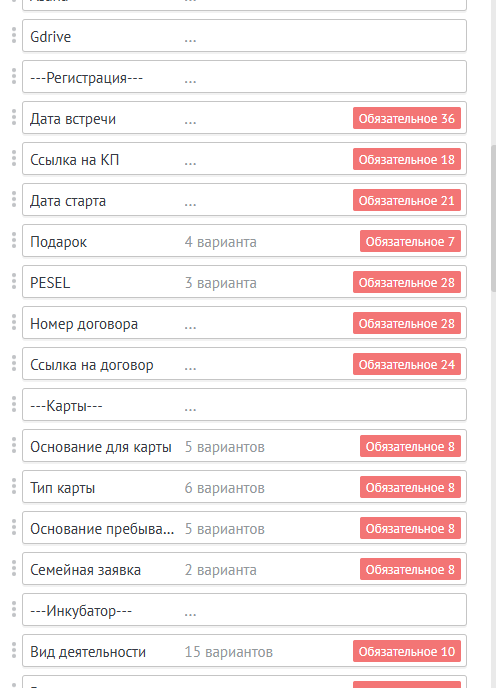 Комплексная оптимизация CRM-системы для рекрутингового агентства, Польша.