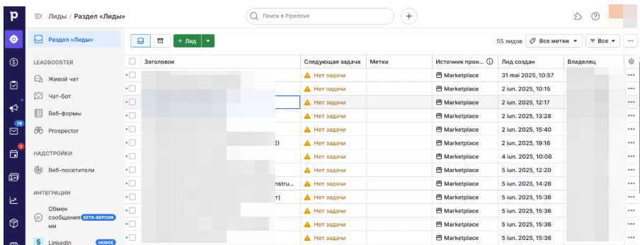 Внедрение CRM Pipedrive для строительной компании в Румынии