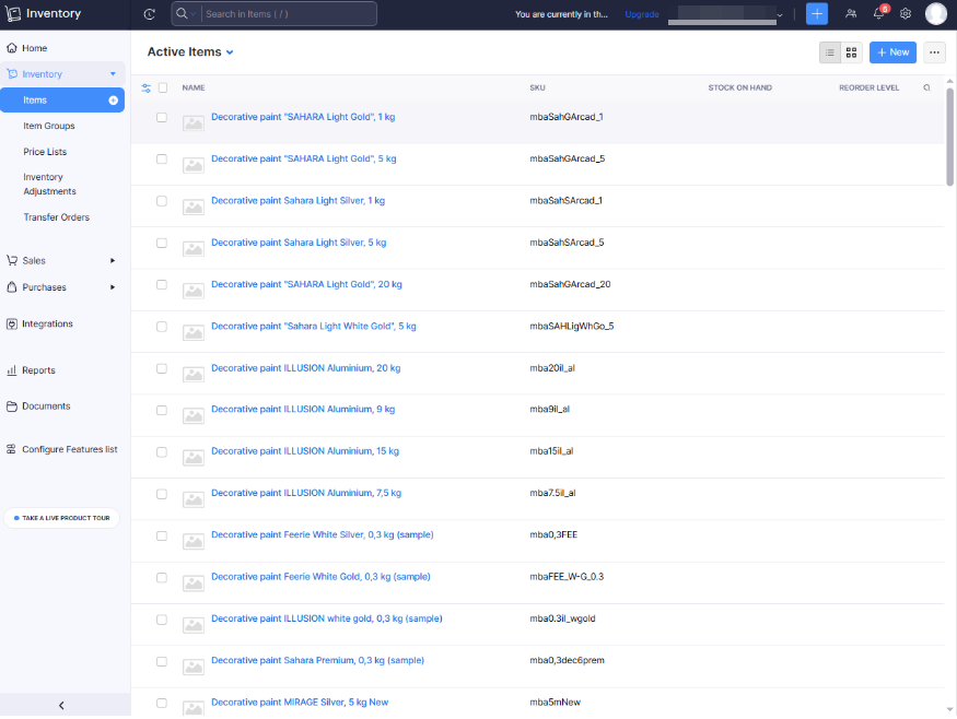 Впровадження Zoho CRM для виробника декоративних оздоблювальних матеріалів, Польща