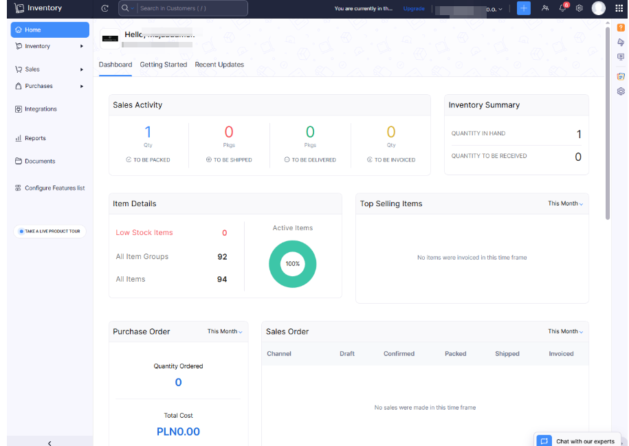 Впровадження Zoho CRM для виробника декоративних оздоблювальних матеріалів, Польща