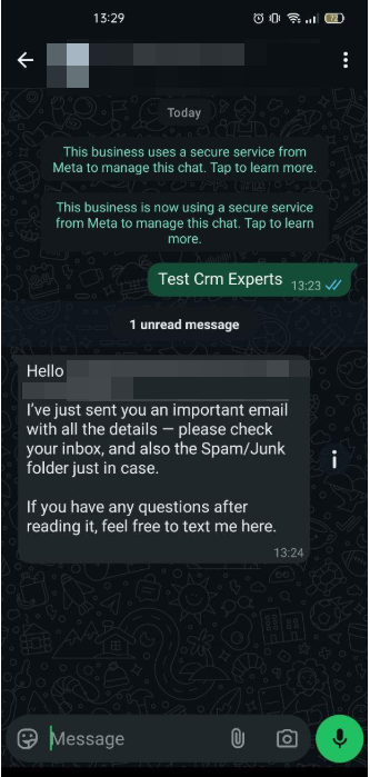 Подключение и настройка каналов коммуникации для консалтинговой компании. Международный клиент.