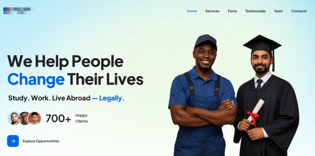 Подключение и настройка каналов коммуникации для консалтинговой компании. Международный клиент.