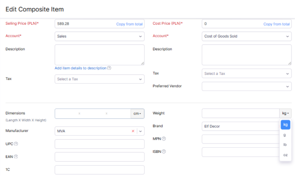 Как автоматический расчёт общего веса заказов в Zoho CRM улучшил логистику для производителя отделочных материалов